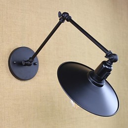 Peinture rustique pour mini appliques murales à bras pivotant