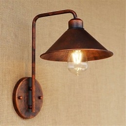 Éclairage décoratif en fer style rétro américain pour café et restaurant