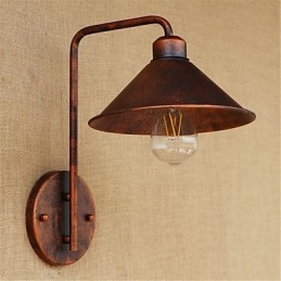 Éclairage décoratif en fer style rétro américain pour café et restaurant