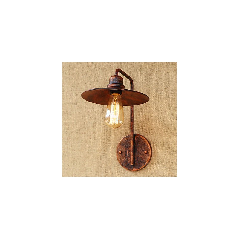 Peinture de style rustique contemporain moderne pour appliques murales encastrées de style mini