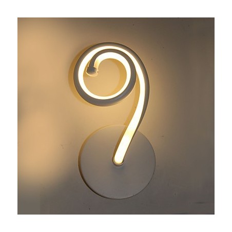 Lampe de chevet simple et moderne, applique murale, éclairage de couloir, balcon, aluminium Lampe de chevet simple et moderne, applique murale, éclairage de couloir, balcon, aluminium