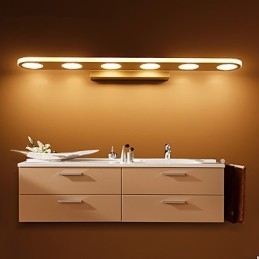 Applique murale intégrée moderne et contemporaine pour éclairage de salle de bain