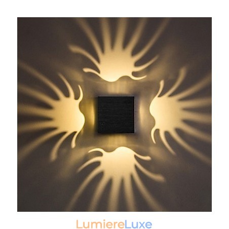 Applique murale moderne en aluminium à encastrer pour décorer les appliques murales Applique murale moderne en aluminium à encastrer pour décorer les appliques murales