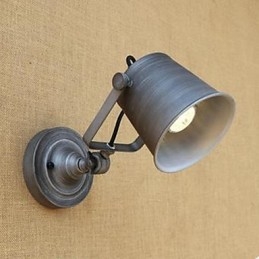 Peinture fantaisie traditionnelle classique rustique Lodge avec bras pivotant et protection des yeux, lumière ambiante