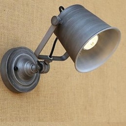 Peinture fantaisie traditionnelle classique rustique Lodge avec bras pivotant et protection des yeux, lumière ambiante