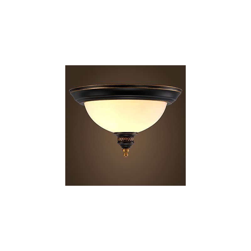Plafonniers pastoraux simples en bronze Phnom Penh, lampes de plafond américaines et européennes