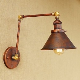 Applique murale en laiton, style industriel vintage, éclairage d'intérieur, décoration d'intérieur
