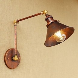 Applique murale en laiton, style industriel vintage, éclairage d'intérieur, décoration d'intérieur