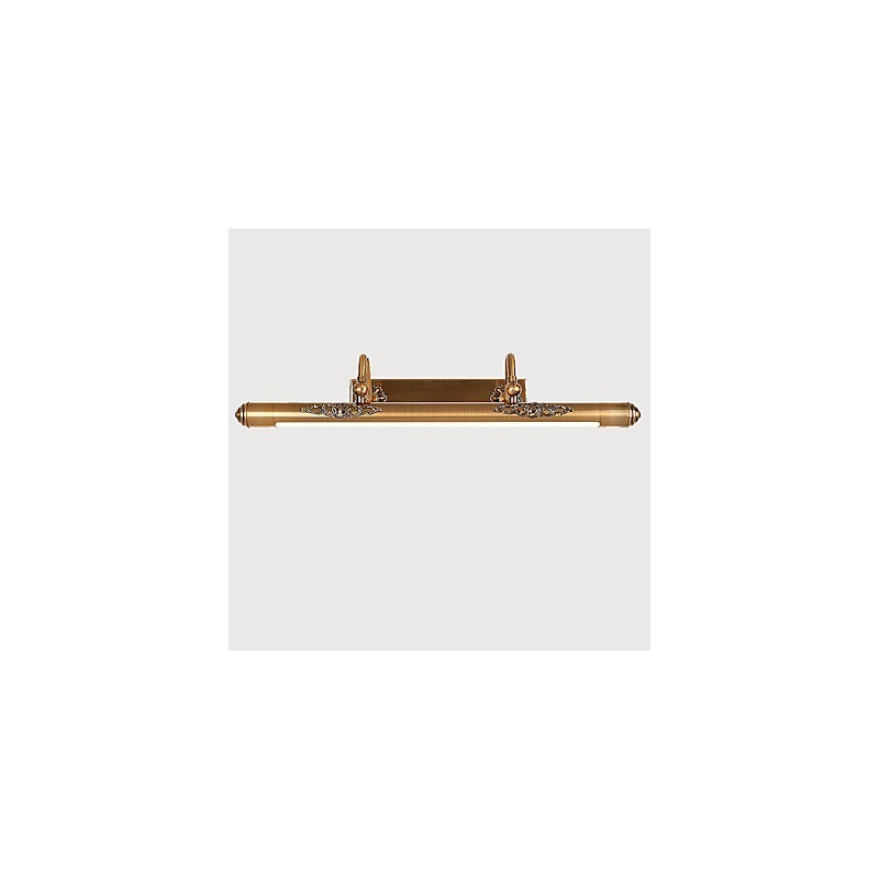 Lampe miroir intégrée moderne contemporaine traditionnelle classique rustique Lodge vintage en laiton antique