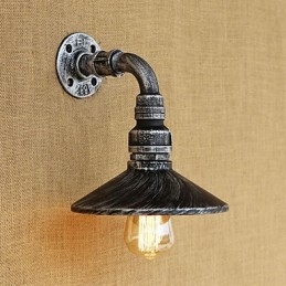 Peinture rétro rustique de style chalet pour appliques murales à lumière ambiante de style mini