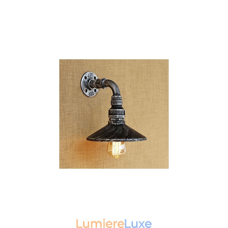 Peinture rétro rustique de style chalet pour appliques murales à lumière ambiante de style mini