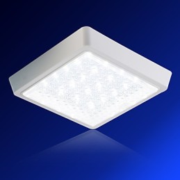 Plafonnier blanc 9 W Haute transmission lumineuse Simple Moderne