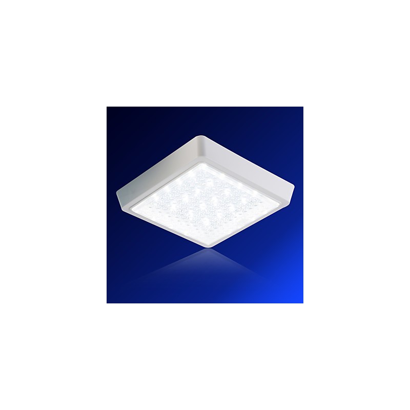 Plafonnier blanc 9 W Haute transmission lumineuse Simple Moderne