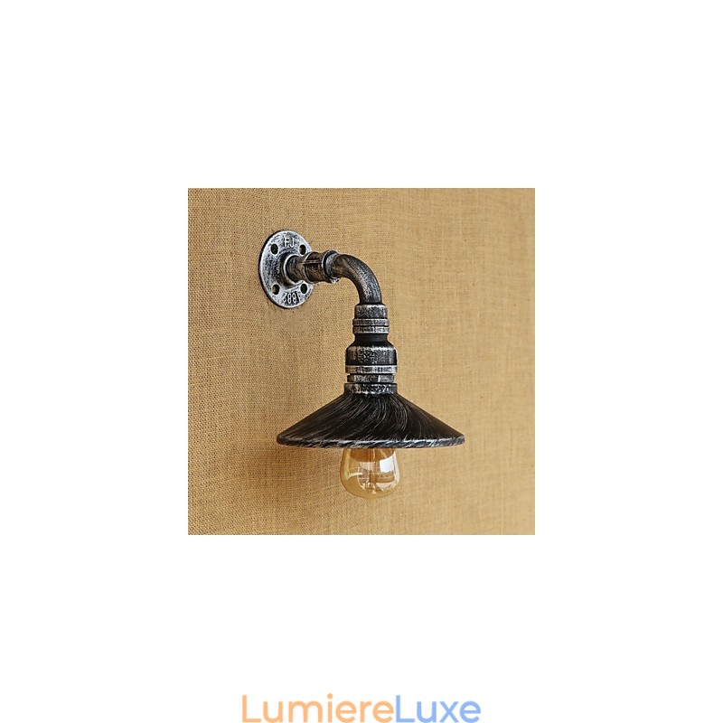 Peinture rétro rustique de style chalet pour appliques murales à lumière ambiante de style mini
