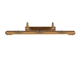 Lampe miroir 80 cm 1 traditionnelle vintage en laiton antique pour
