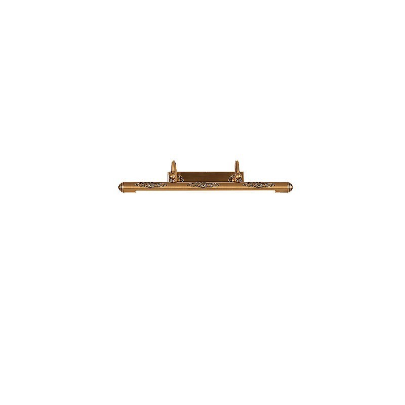 Lampe miroir 80 cm 1 traditionnelle vintage en laiton antique pour