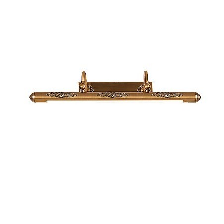 Lampe miroir 80 cm 1 traditionnelle vintage en laiton antique pour Lampe miroir 80 cm 1 traditionnelle vintage en laiton antique pour