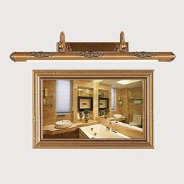 Lampe miroir 80 cm 1 traditionnelle vintage en laiton antique pour