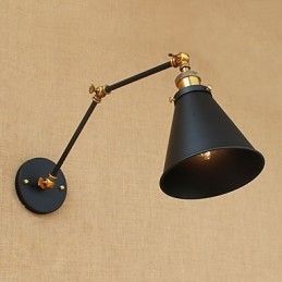 Peinture rustique de style campagnard pour éclairage d'ambiance à bras pivotant