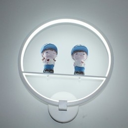 Lampe de chevet pour chambre d'hôtel, applique murale moderne et minimaliste en aluminium, luminaire décoratif pour chambre d'enfant