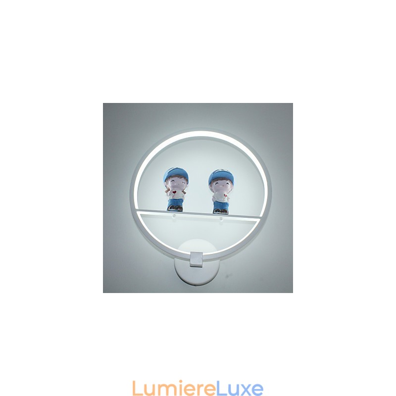 Lampe de chevet pour chambre d'hôtel, applique murale moderne et minimaliste en aluminium, luminaire décoratif pour chambre d'enfant