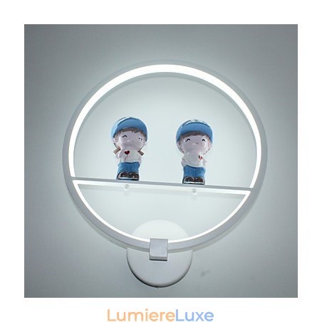 Lampe de chevet pour chambre d'hôtel, applique murale moderne et minimaliste en aluminium, luminaire décoratif pour chambre d'enfant Lampe de chevet pour chambre d'hôtel, applique murale moderne et minimaliste en aluminium, luminaire décoratif pour chambre d'enfant