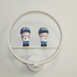 Lampe de chevet pour chambre d'hôtel, applique murale moderne et minimaliste en aluminium, luminaire décoratif pour chambre d'enfant