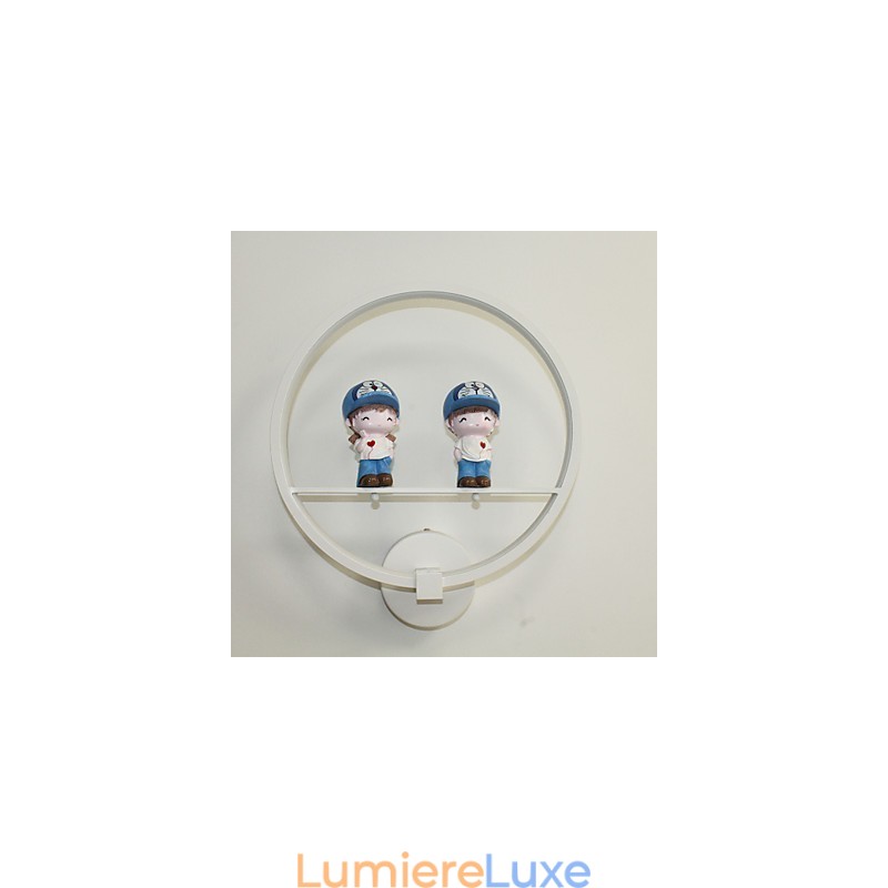 Lampe de chevet pour chambre d'hôtel, applique murale moderne et minimaliste en aluminium, luminaire décoratif pour chambre d'enfant