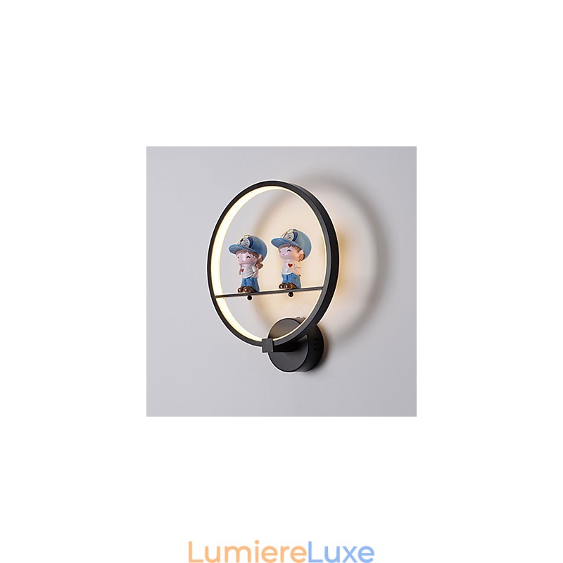 Lampe de chevet pour chambre d'hôtel, applique murale moderne et minimaliste en aluminium, luminaire décoratif pour chambre d'enfant