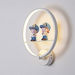 Lampe de chevet pour chambre d'hôtel, applique murale moderne et minimaliste en aluminium, luminaire décoratif pour chambre d'enfant