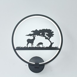 Applique murale nordique moderne et minimaliste en aluminium pour TV, couloir, escaliers, chambre à coucher, lampe de chevet, éclairage de couloir d'hôtel