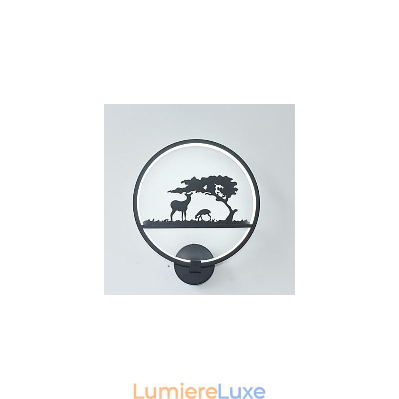 Applique murale nordique moderne et minimaliste en aluminium pour TV, couloir, escaliers, chambre à coucher, lampe de chevet, éclairage de couloir d'hôtel