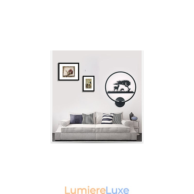 Applique murale nordique moderne et minimaliste en aluminium pour TV, couloir, escaliers, chambre à coucher, lampe de chevet, éclairage de couloir d'hôtel