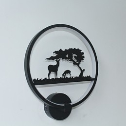 Applique murale nordique moderne et minimaliste en aluminium pour TV, couloir, escaliers, chambre à coucher, lampe de chevet, éclairage de couloir d'hôtel
