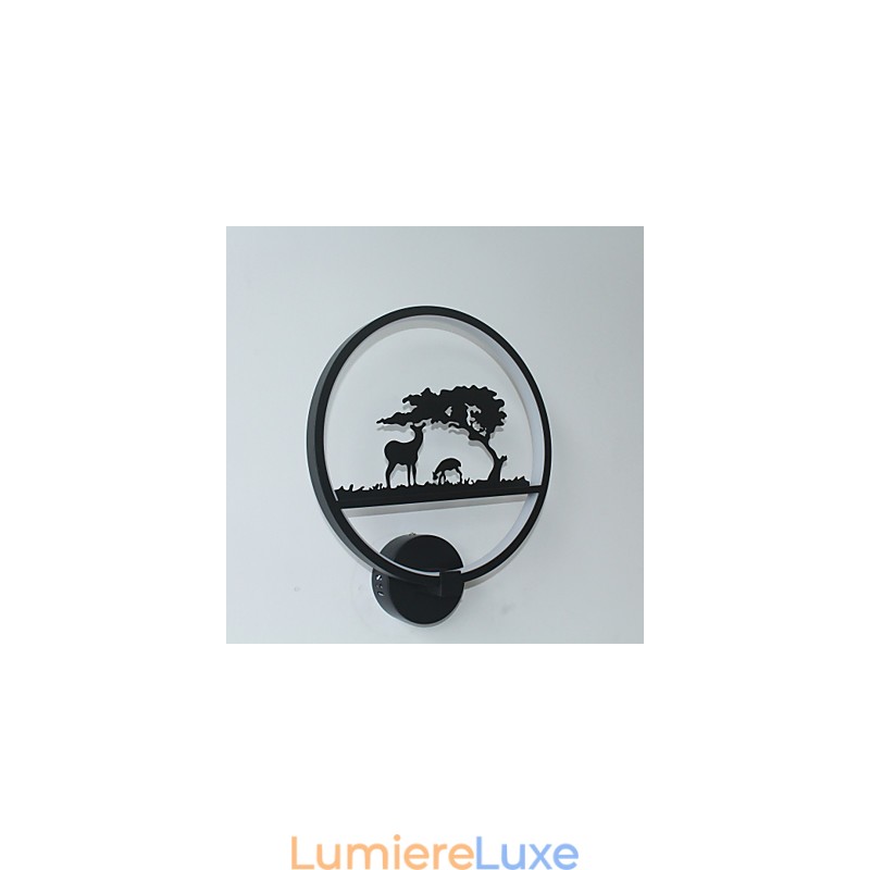 Applique murale nordique moderne et minimaliste en aluminium pour TV, couloir, escaliers, chambre à coucher, lampe de chevet, éclairage de couloir d'hôtel
