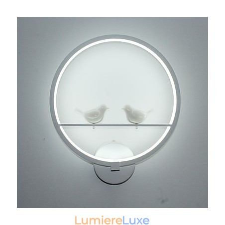 Applique murale de chambre à coucher, lampe de chevet et personnalité créative de l'applique murale circulaire minimaliste moderne pour couloir d'escalier Applique murale de chambre à coucher, lampe de chevet et personnalité créative de l'applique murale circulaire minimaliste moderne pour couloir d'escalier