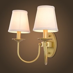 Applique murale rustique simple et vintage avec lumière ambiante