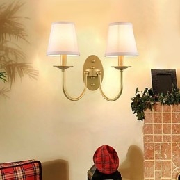 Applique murale rustique simple et vintage avec lumière ambiante