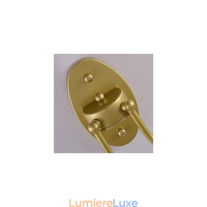 Applique murale rustique simple et vintage avec lumière ambiante