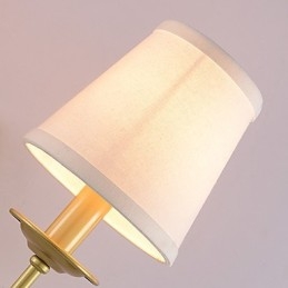 Applique murale rustique simple et vintage avec lumière ambiante