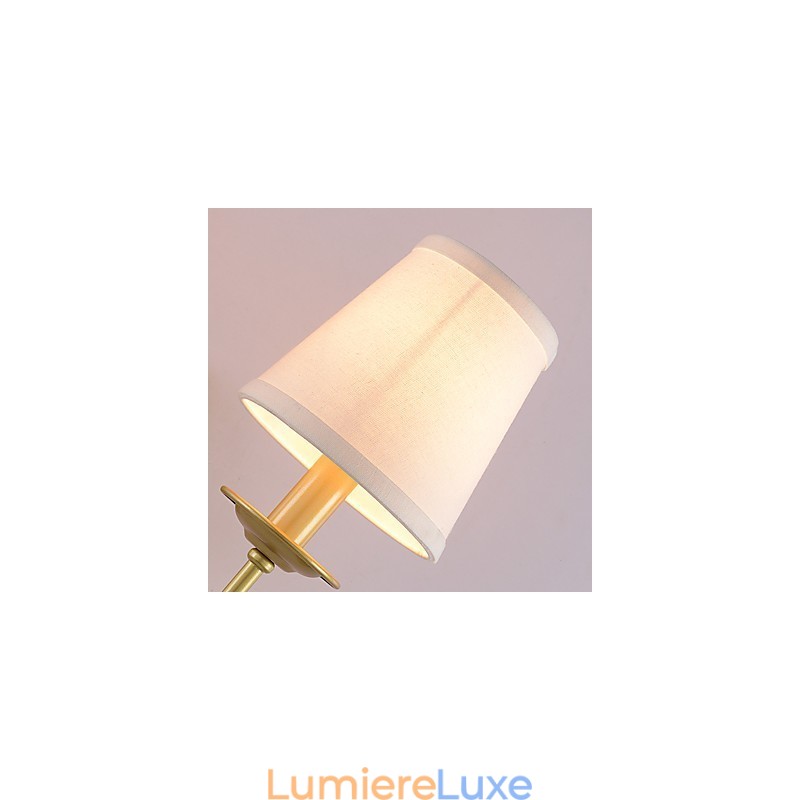Applique murale rustique simple et vintage avec lumière ambiante