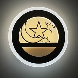 Applique murale minimaliste moderne pour escalier d'entrée, lampe créative pour hôtel La Terrazza