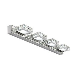 Lampe de salle de bain en cristal pour miroir de maquillage, 4 lumières, éclairage de salle de bain et de chambre à coucher