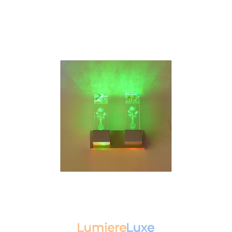 Nouveauté multicolore pour mini appliques murales à lumière ambiante, lampe murale à lumière rose