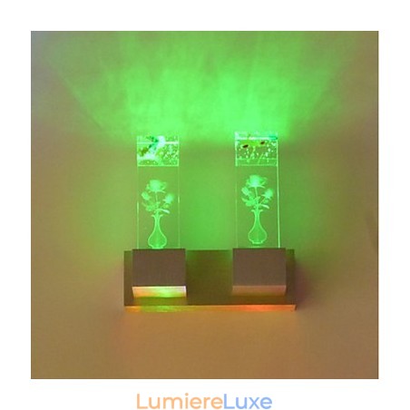 Nouveauté multicolore pour mini appliques murales à lumière ambiante, lampe murale à lumière rose Nouveauté multicolore pour mini appliques murales à lumière ambiante, lampe murale à lumière rose