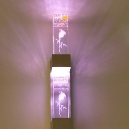 Nouveauté multicolore pour mini appliques murales à lumière ambiante, lampe murale à lumière rose