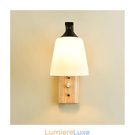 Applique murale simple et moderne, style campagnard, pour la protection des yeux, éclairage d'ambiance, style chinois, minimaliste, créatif, pour chambre à coucher, chevet Applique murale simple et moderne, style campagnard, pour la protection des yeux, éclairage d'ambiance, style chinois, minimaliste, créatif, pour chambre à coucher, chevet