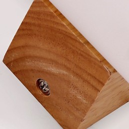 Nouveauté Country pour les appliques murales de style mini, protection des yeux, lampe de chevet de chambre à coucher en bois