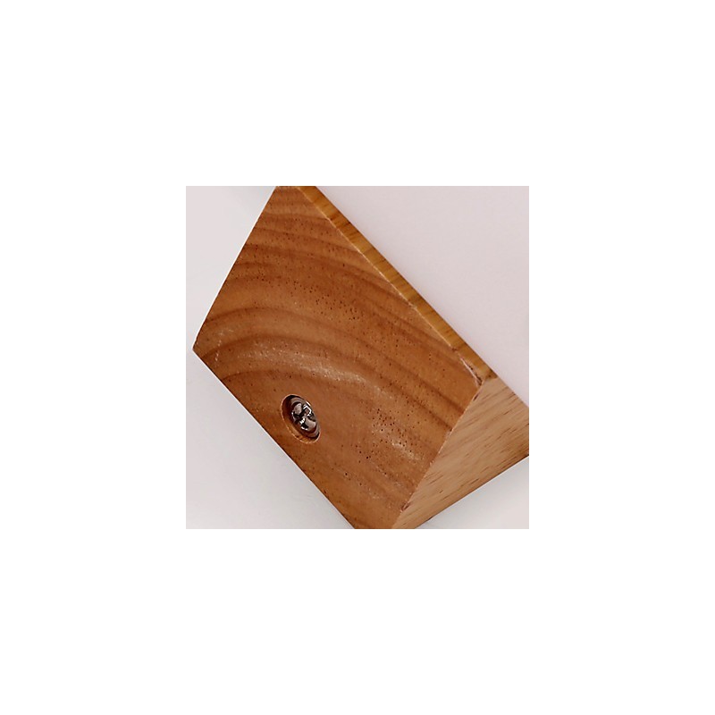 Nouveauté Country pour les appliques murales de style mini, protection des yeux, lampe de chevet de chambre à coucher en bois