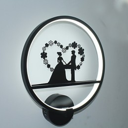 Applique murale en aluminium, design moderne et minimaliste, luminaire décoratif d'intérieur, idéal pour un salon, un balcon ou un couloir